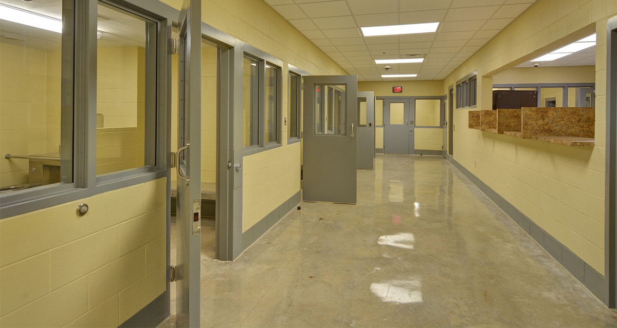 Glynn County Judicial Complex holding cells
