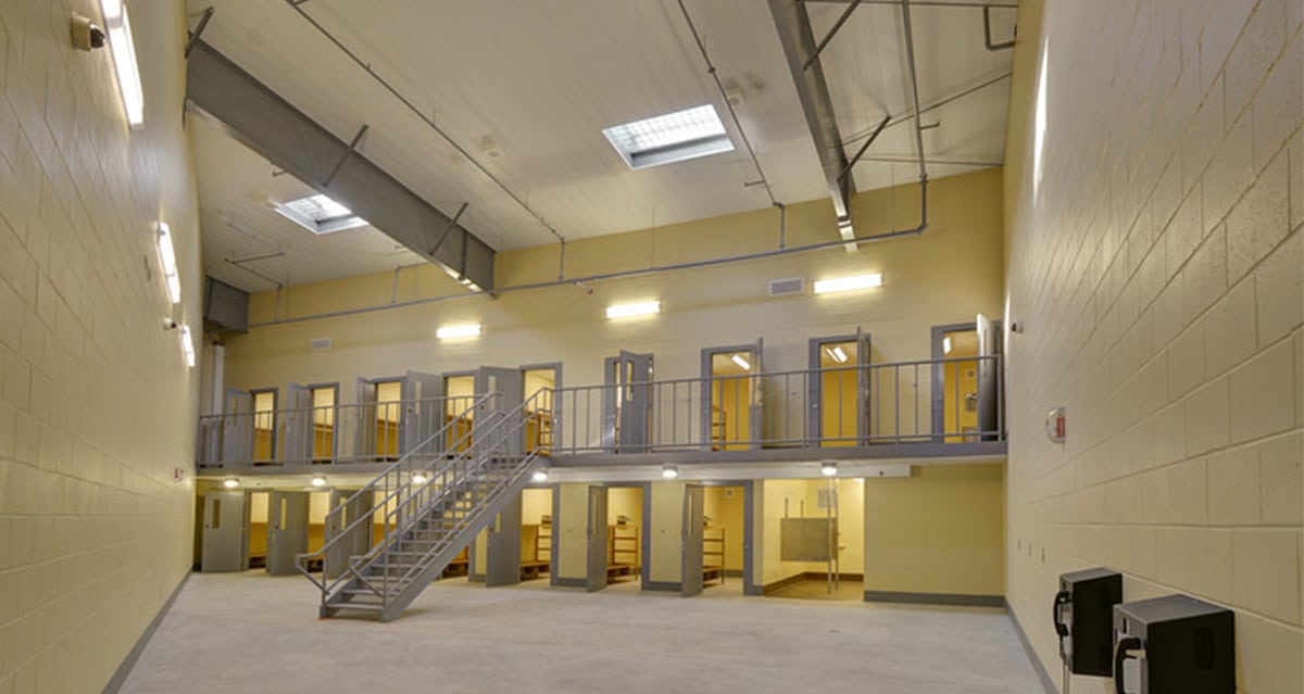 Glynn County Judicial Complex jail cells