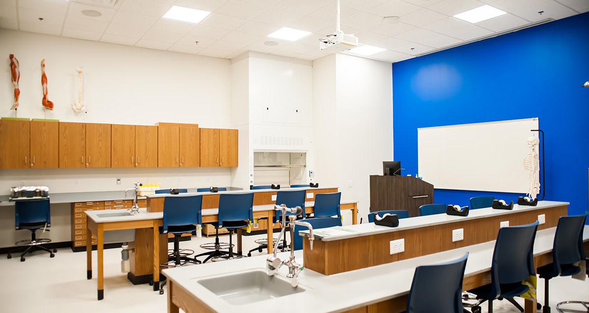 UNG Blue Ridge Instructional Classroom Building classroom